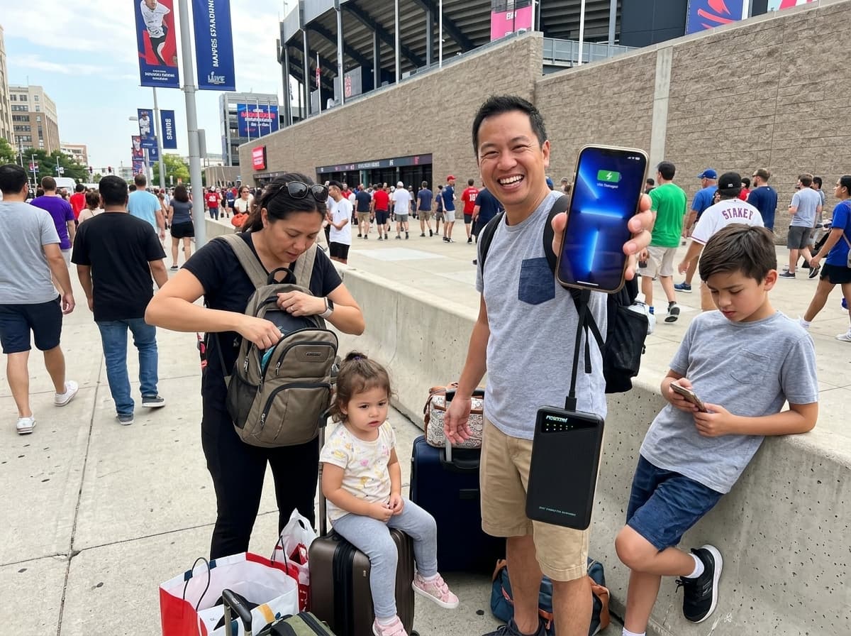 A traveler dealing with weak phone signal abroad — Staying Connected at the 2026 World Cup Across USA, Canada and Mexico