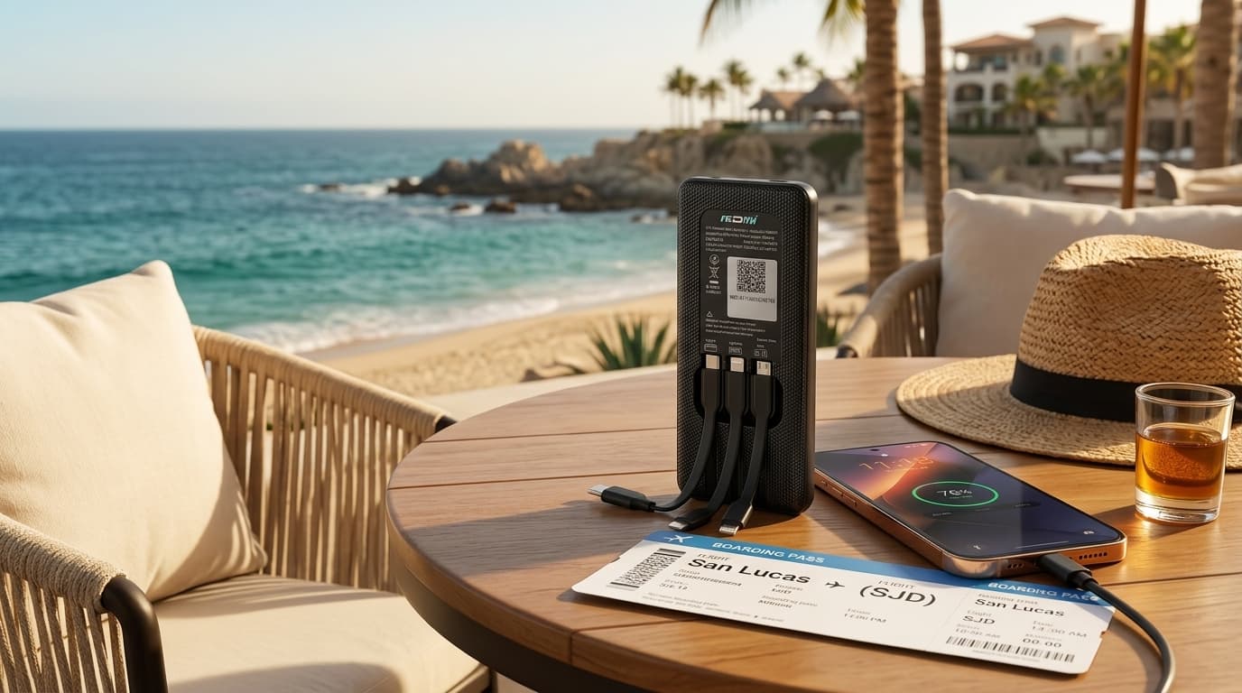 Portable Wi-Fi rental for Cabo San Lucas with phone charging for travelers