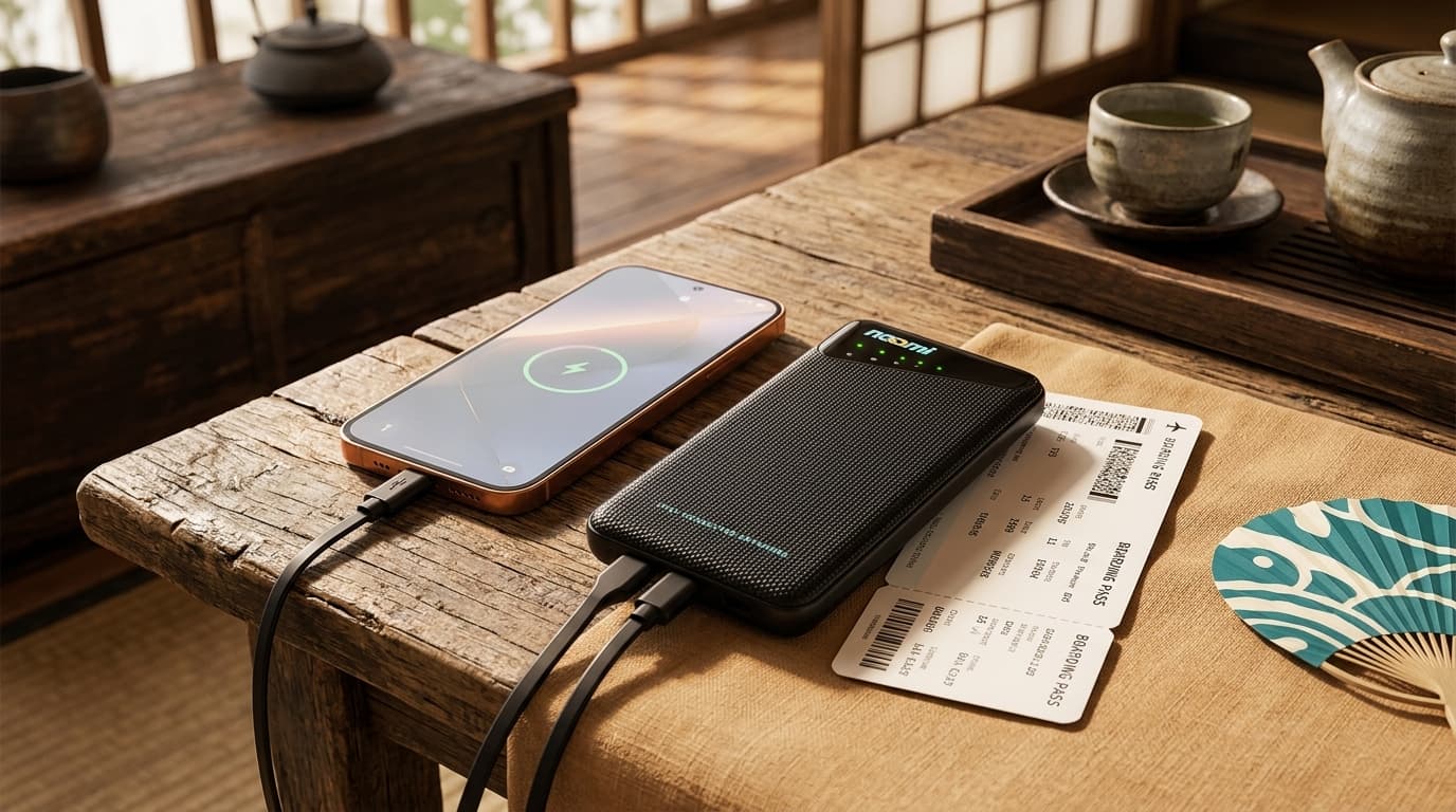 Portable Wi-Fi rental for Kyoto with phone charging for travelers